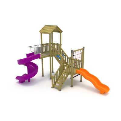 10 A Classic Wooden Playground